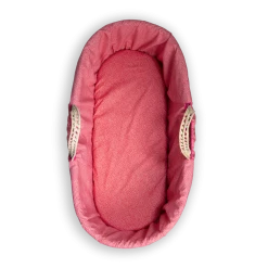 Clair De Lune 2 Pack Fitted Cotton Colour Pop Moses Basket Sheets - 74 X 30 Cm