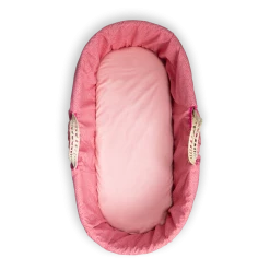 Clair De Lune 2 Pack Fitted Cotton Colour Pop Moses Basket Sheets - 74 X 30 Cm