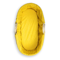 Clair De Lune 2 Pack Fitted Cotton Colour Pop Moses Basket Sheets - 74 X 30 Cm