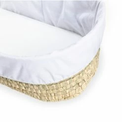 Clair De Lune Scandi Palm Moses Basket