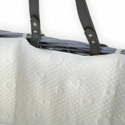 Clair De Lune Baby Love Grey Wicker Moses Basket Moses Baskets & Stands