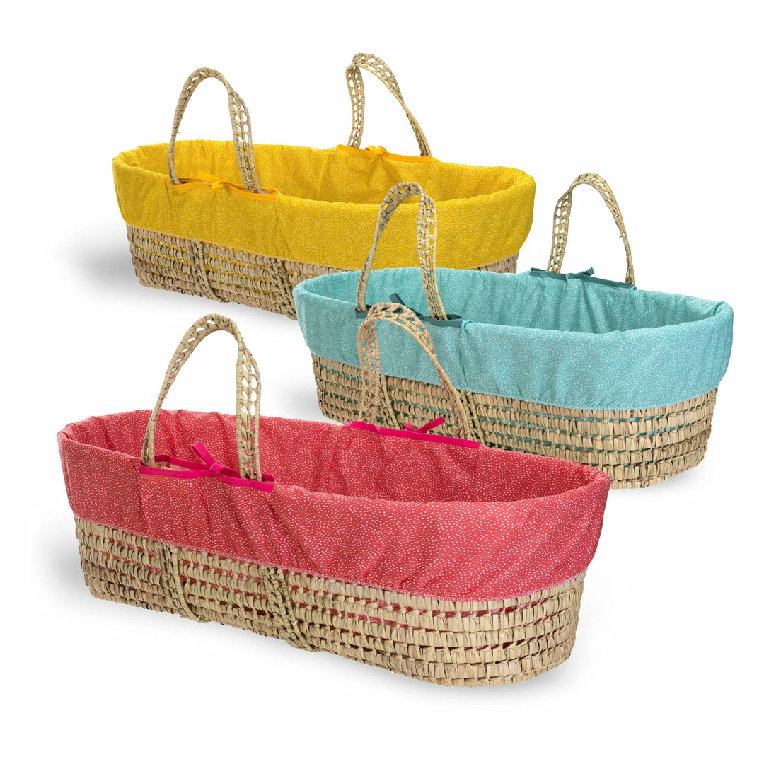 Clair De Lune Colour Pop Moses Basket Dressing Moses Basket Dressings