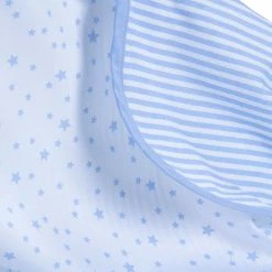 Clair De Lune Stars & Stripes Reversible Baby Blanket Cosy Blankets