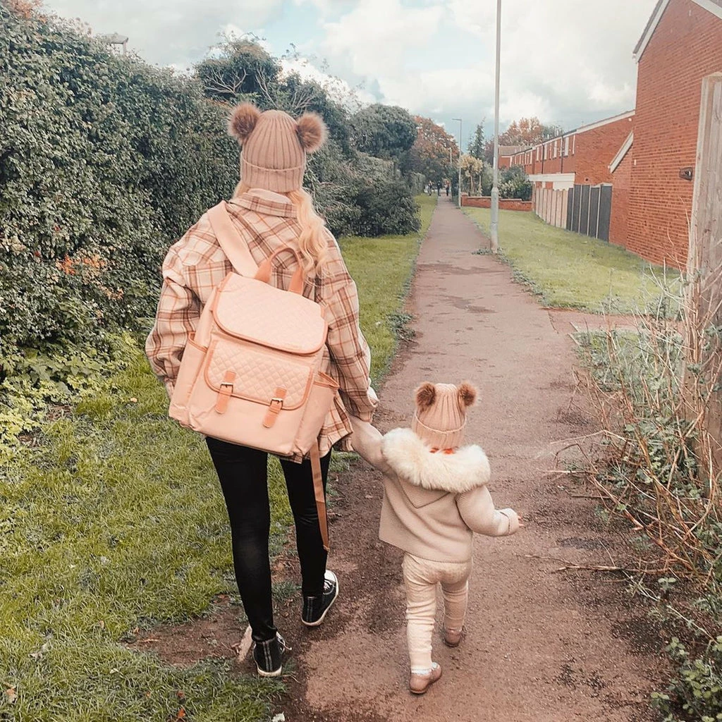 My Babiie Billie Faiers Blush Backpack Changing Bag