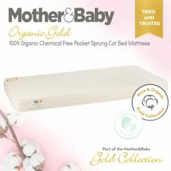 Cuddleco Mother&Baby Gold Organic Cot Bed Mattress