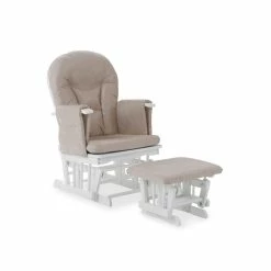 Obaby Award-Winning Reclining Glider Chair And Stool Nursing Chairs