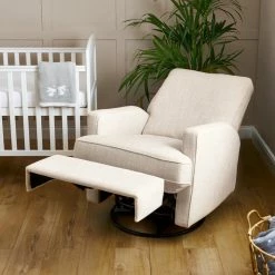 Nursing Chairs Obaby Madison Swivel Glider Recliner Chair
