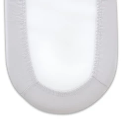 Clair De Lune Micro-Fresh® 2 Pack Fitted Moses Basket Sheets - 66 X 30 Cm