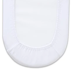 Clair De Lune Micro-Fresh® 2 Pack Fitted Pram Sheets - 85.5 X 36 Cm Soft Sheets