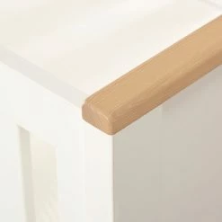 Furniture Cuddleco Aylesbury 2pc Nursery Set - 3 Drawer Dresser/Changer & Cot Bed