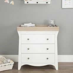 Bathing & Feeding Cuddleco Clara 3 Drawer Dresser & Changer