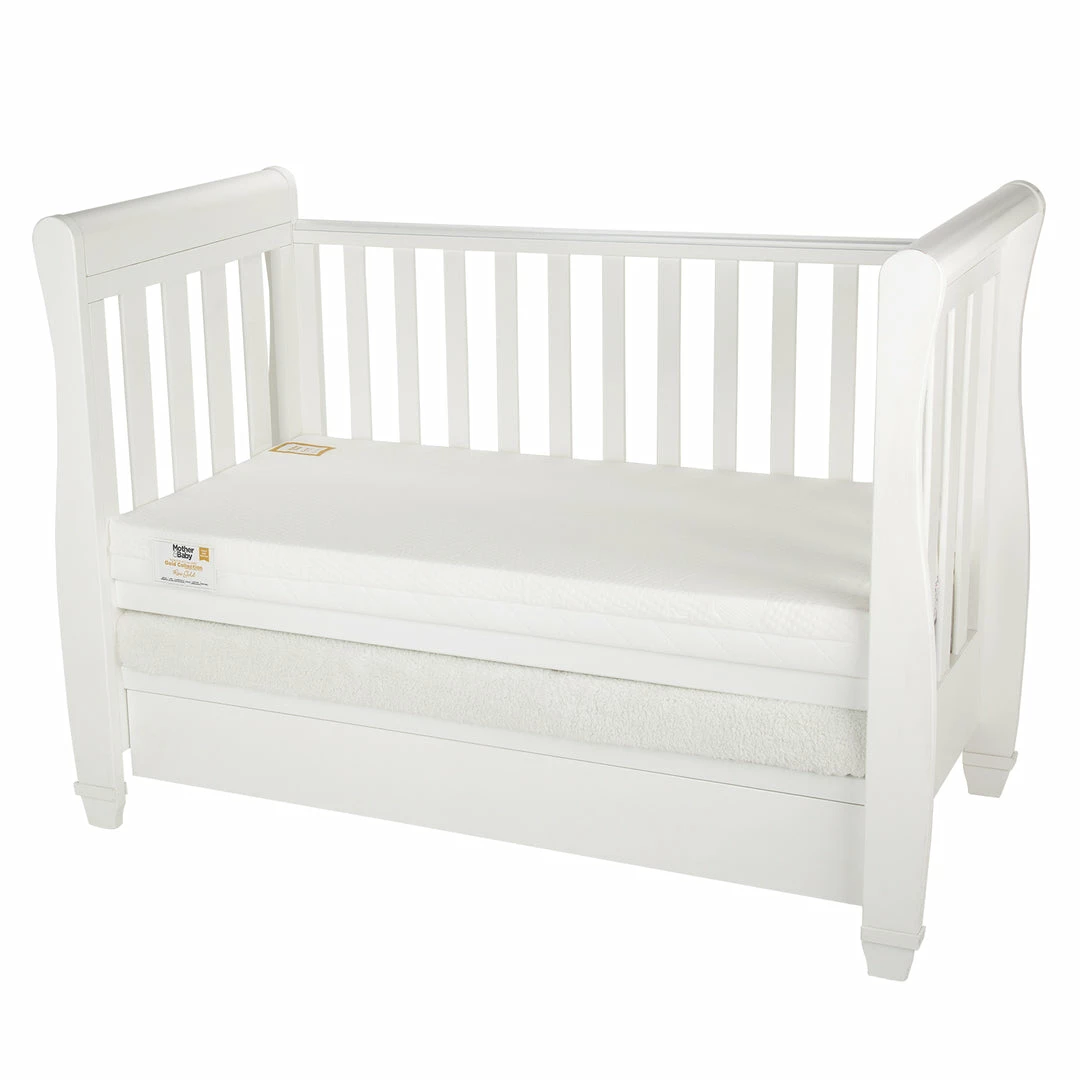 Cuddleco Mother&Baby Rose Gold Anti-Allergy Sprung Cot Bed Mattress Mattresses