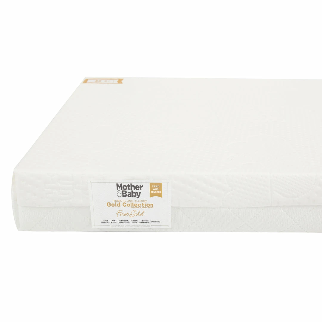 Cuddleco Mother&Baby First Gold Anti-Allergy Foam Cot-Bed Mattress