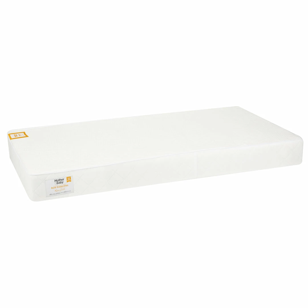 Cuddleco Mother&Baby Rose Gold Anti-Allergy Sprung Cot Bed Mattress Mattresses