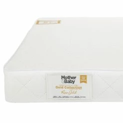 Cuddleco Mattresses Mother&Baby Rose Gold Anti-Allergy Sprung Cot Mattress