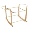 Clair De Lune Moses Baskets & Stands Deluxe Natural Rocking Moses Basket Stand