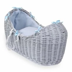 Clair De Lune Waffle Noah Pod® Bedding Set Moses Basket Dressings