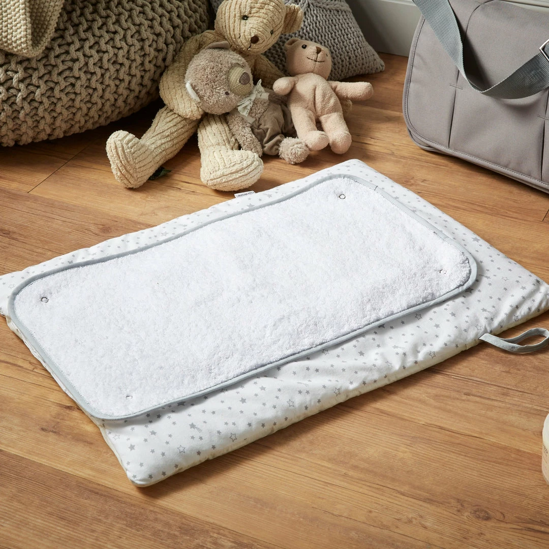 Clair De Lune Stars & Stripes Roly Poly Travel & Changing Mat® Bathing & Feeding