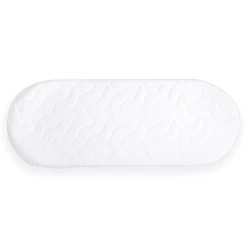 Clair De Lune Mattresses Upgraded / Quilted Palm Moses Basket Mattress (74 X 28 Cm)