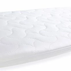 Clair De Lune Mattresses Upgraded / Quilted Palm Moses Basket Mattress (74 X 28 Cm)