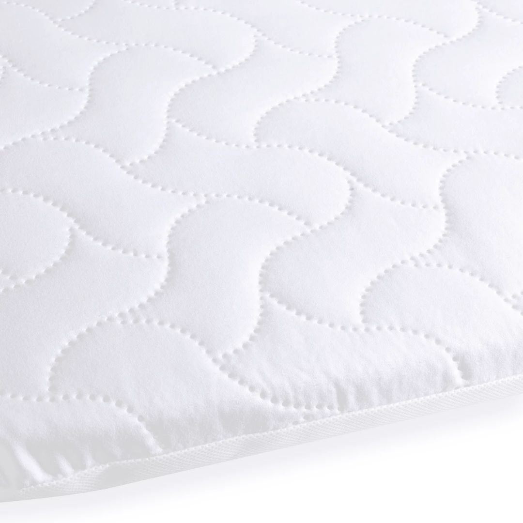 Clair De Lune Quilted Microfibre Wicker Moses Basket Mattress (65 X 28 Cm)