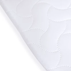 Clair De Lune Quilted Microfibre Wicker Moses Basket Mattress (65 X 28 Cm)