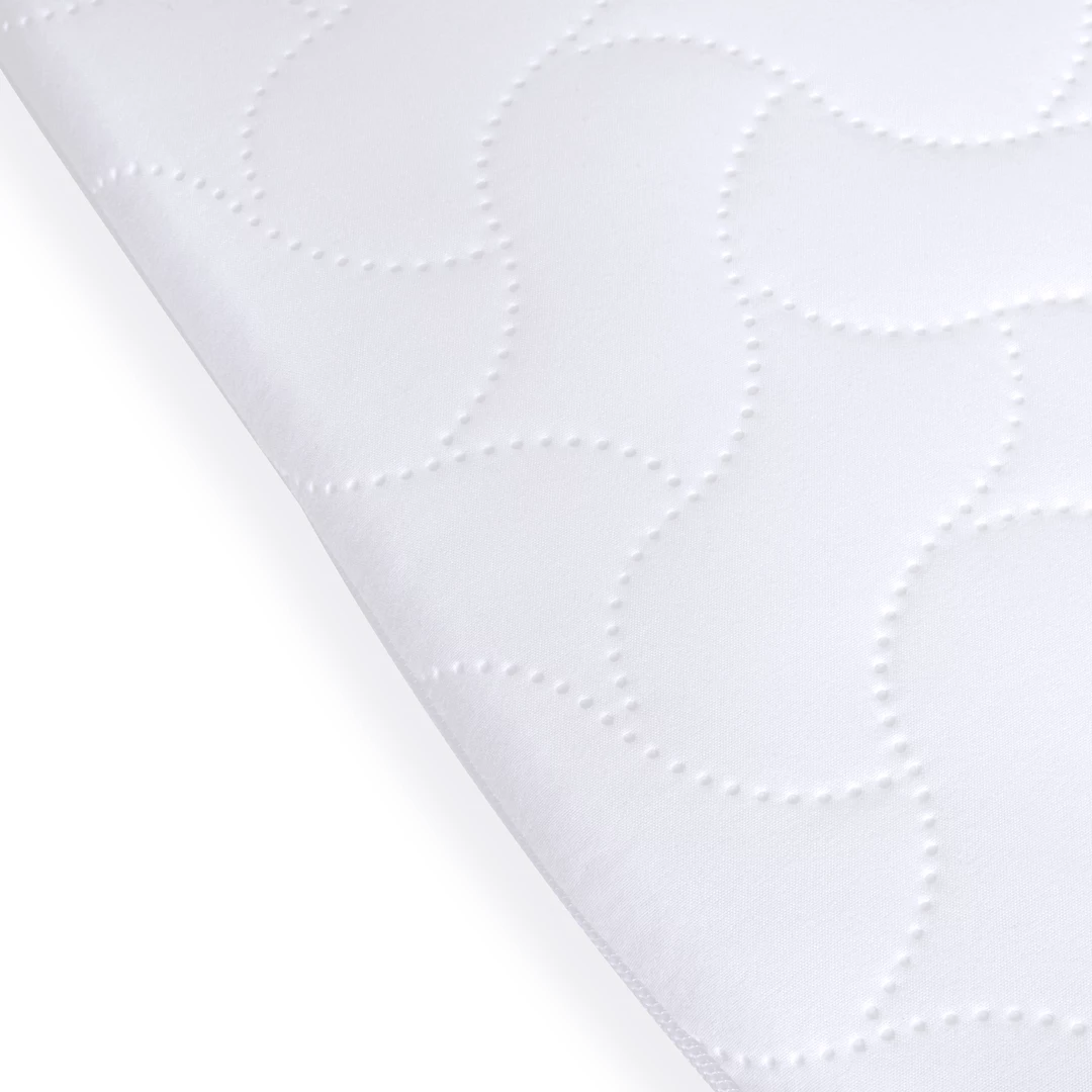 Clair De Lune Quilted Microfibre Wicker Moses Basket Mattress (65 X 28 Cm)