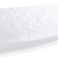 Clair De Lune Award Winning Bedside Cribs Quilted Microfibre Bedside Crib Mattress (76 X 40 Cm)