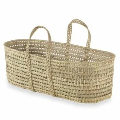 Clair De Lune Palm Moses Basket Undressed Moses Baskets & Stands