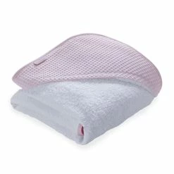 Clair De Lune Bathing & Feeding Waffle Hooded Towel