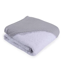 Clair De Lune Bathing & Feeding Waffle Hooded Towel