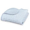 Clair De Lune Stars & Stripes Reversible Baby Blanket Cosy Blankets