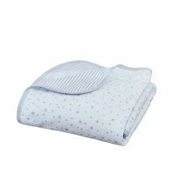 Clair De Lune Stars & Stripes Baby Gift Basket Bathing & Feeding