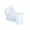 Clair De Lune Broderie Anglaise Moses Basket Bedding Set Moses Basket Dressings
