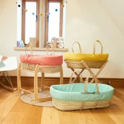 Clair De Lune Colour Pop Moses Basket Dressing Moses Basket Dressings