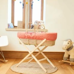 Clair De Lune Moses Baskets & Stands Colour Pop Palm Moses Basket