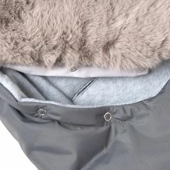 Clair De Lune NEW Cocoon Pushchair Footmuff With Faux Fur Pushchair & Travel