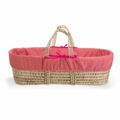 Clair De Lune Moses Baskets & Stands Colour Pop Palm Moses Basket