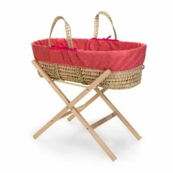 Clair De Lune Moses Baskets & Stands Colour Pop Palm Moses Basket