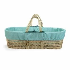 Clair De Lune Moses Baskets & Stands Colour Pop Palm Moses Basket