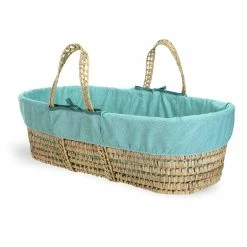 Clair De Lune Moses Baskets & Stands Colour Pop Palm Moses Basket