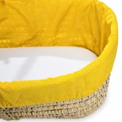 Clair De Lune Moses Baskets & Stands Colour Pop Palm Moses Basket