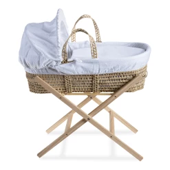Clair De Lune Cotton Dream Palm Moses Basket Moses Baskets & Stands