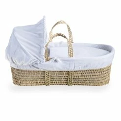 Clair De Lune Cotton Dream Palm Moses Basket Moses Baskets & Stands