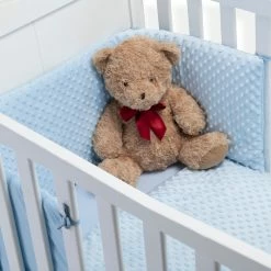 Clair De Lune Dimple Cot/Cot Bed Quilt & Bumper Bedding Set