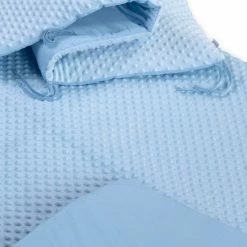 Clair De Lune Dimple Cot/Cot Bed Quilt & Bumper Bedding Set