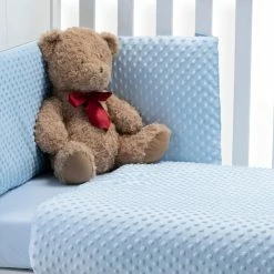 Clair De Lune Dimple Cot/Cot Bed Quilt & Bumper Bedding Set