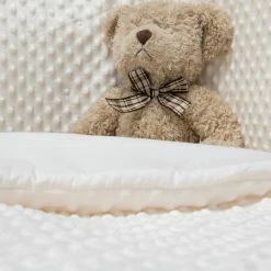 Clair De Lune Dimple Cot/Cot Bed Quilt & Bumper Bedding Set