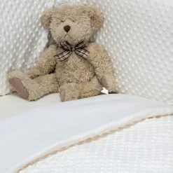 Clair De Lune Dimple Cot/Cot Bed Quilt & Bumper Bedding Set