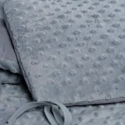 Clair De Lune Dimple Crib/Cradle Quilt & Bumper Bedding Set